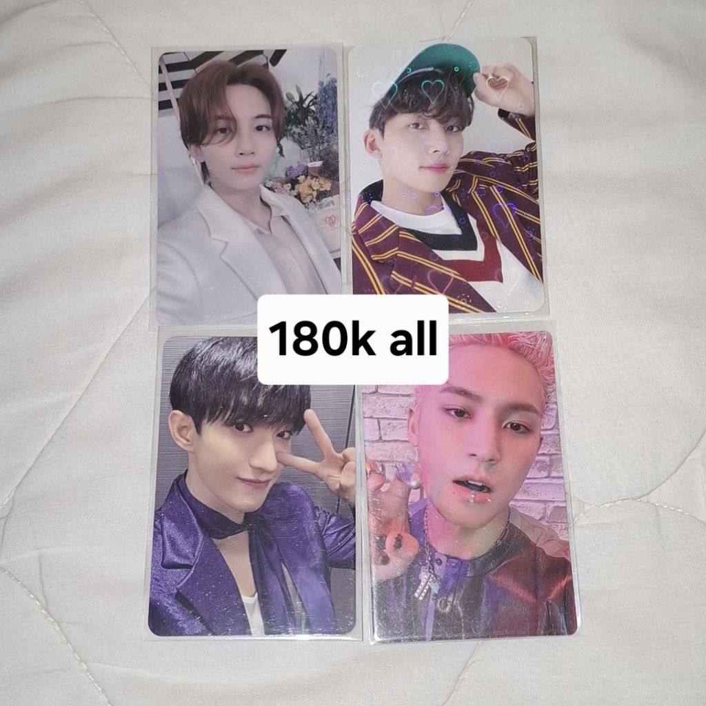 photocard official seventeen jeonghan mingyu dk your choice semicolon caratland hbd