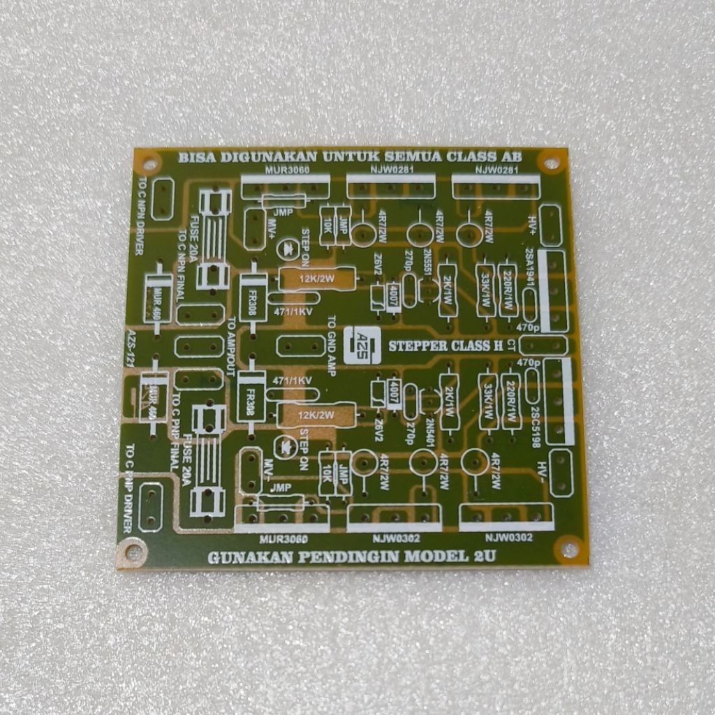 PCB Stepper Class H Untuk Semua KIT Driver Class AB