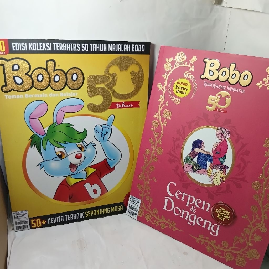 MAJALAH BOBO EDISI 50 TAHUN Koleksi Terbatas