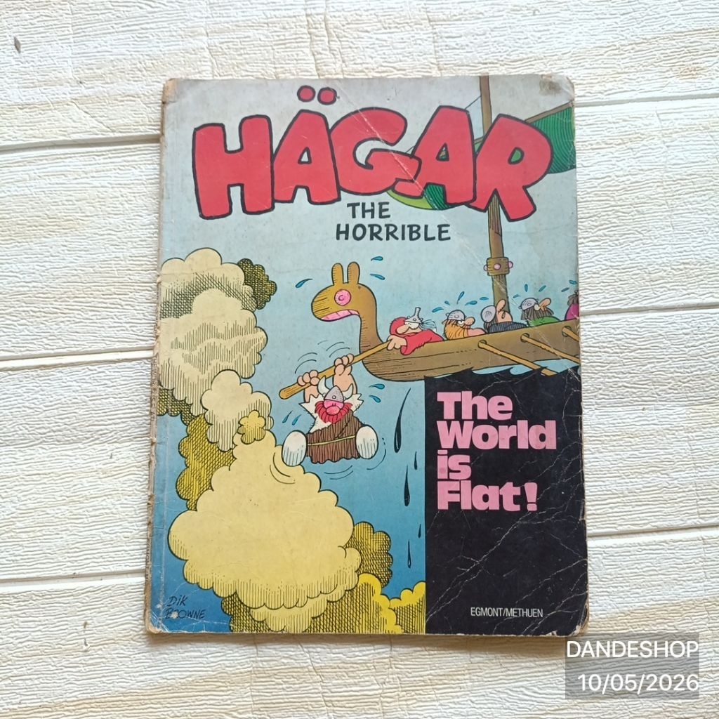 HAGAR The Horrible - The World is Flat  - Komik Bekas Preloved
