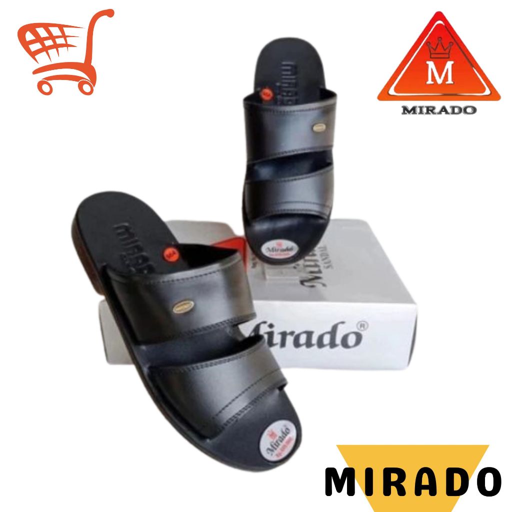 Sandal Kulit Pria Asli Mirado 560 - Sandal Casual Mirado Asli Original