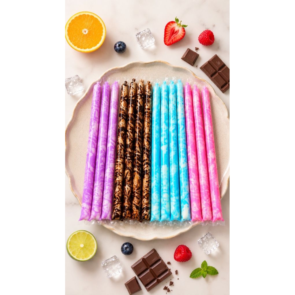 1 Kg Plastik Es Pensil/Es Mambo spidol/Es Lilin