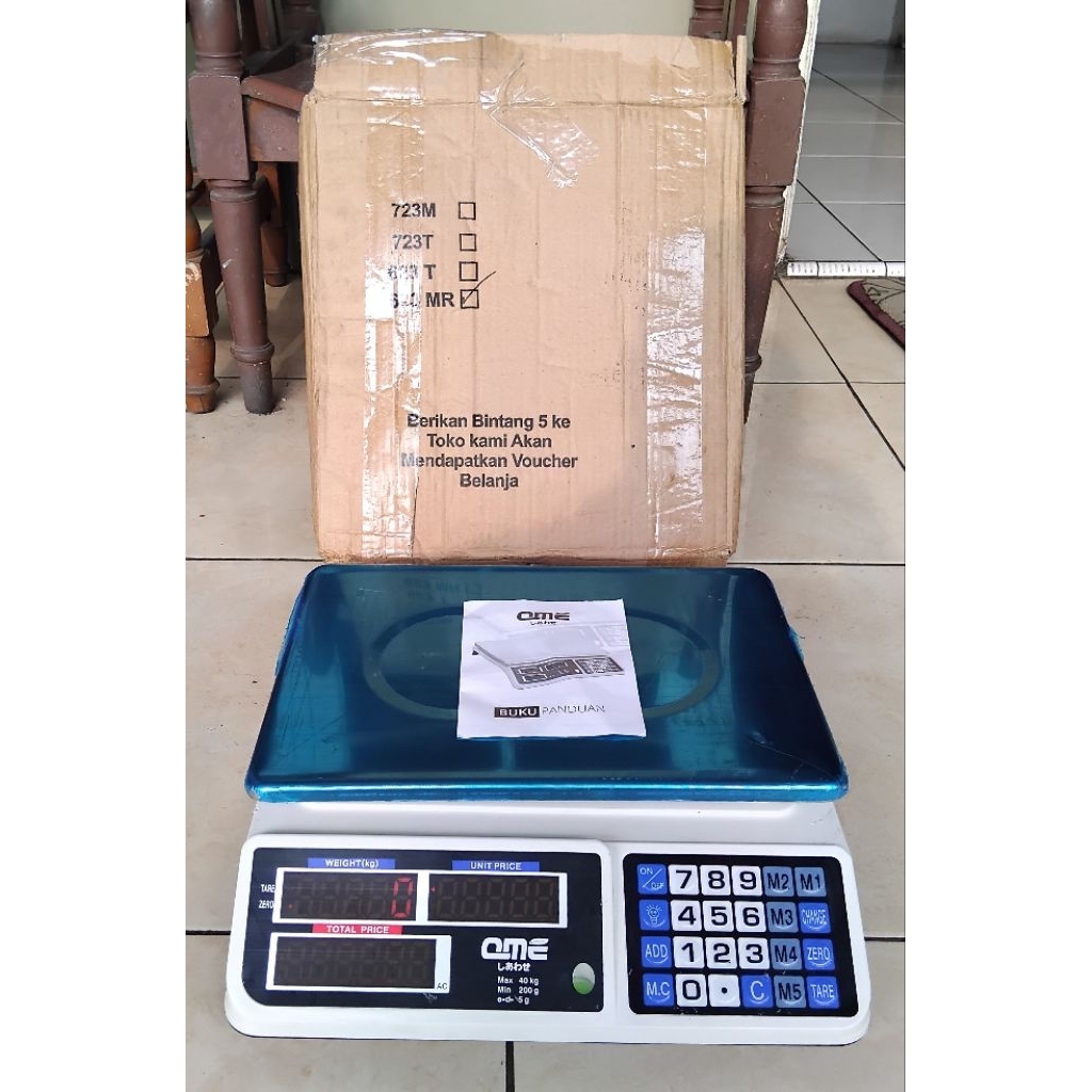 Timbangan Digital 40kg QME
