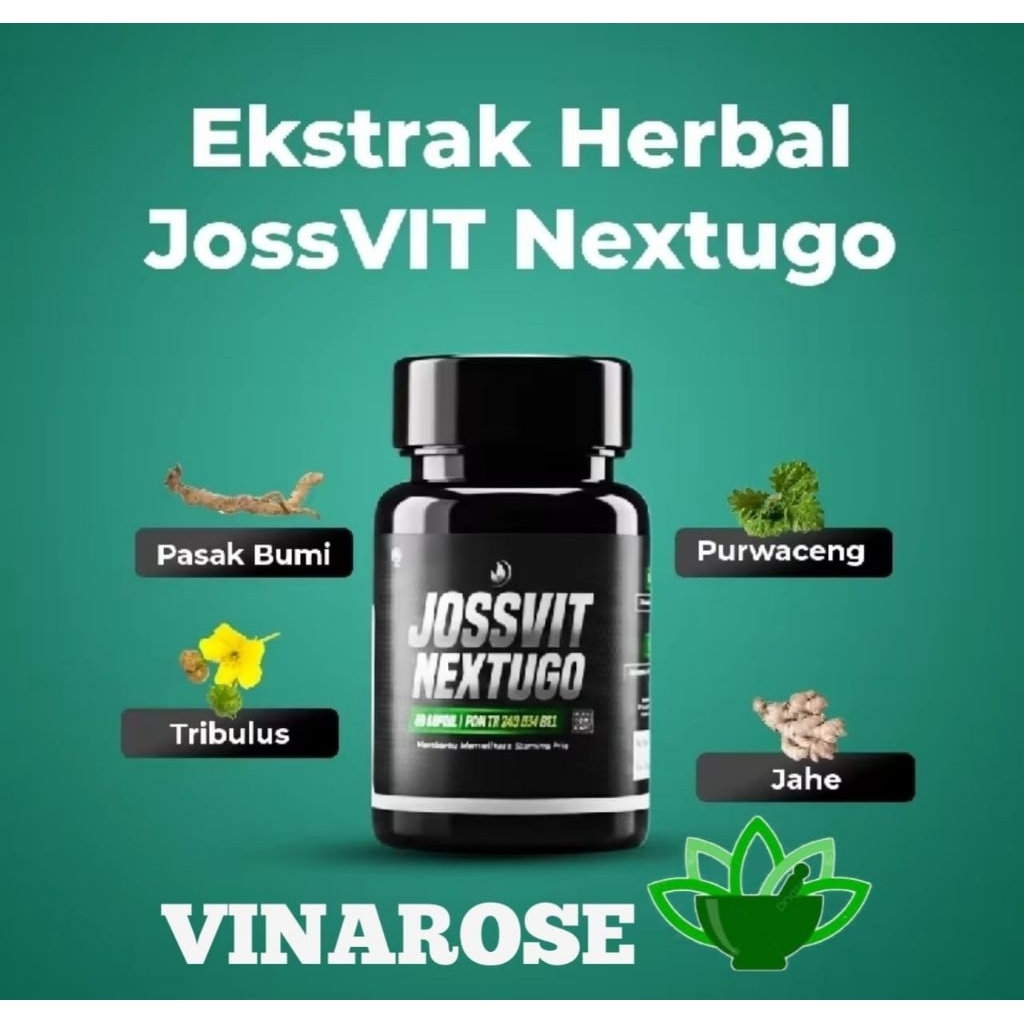 josvit nextudo 30 kapsul asli original