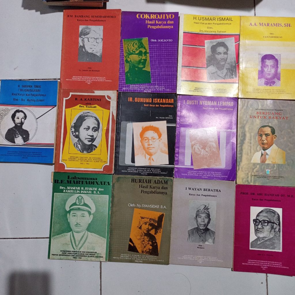 I Gusti Nyoman Lempad, IR. Gunung Iskandar, R.A Kartini, A.A Marasih, SH., H. Usmar Ismail, Cokrojiy