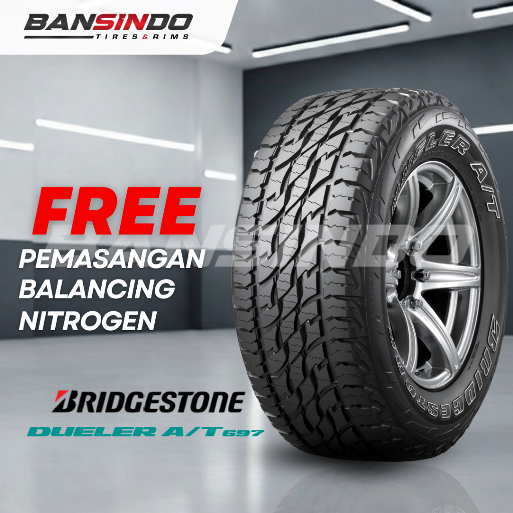 BAN MOBIL 255/65 R17 BRIDGESTONE DUELER AT697