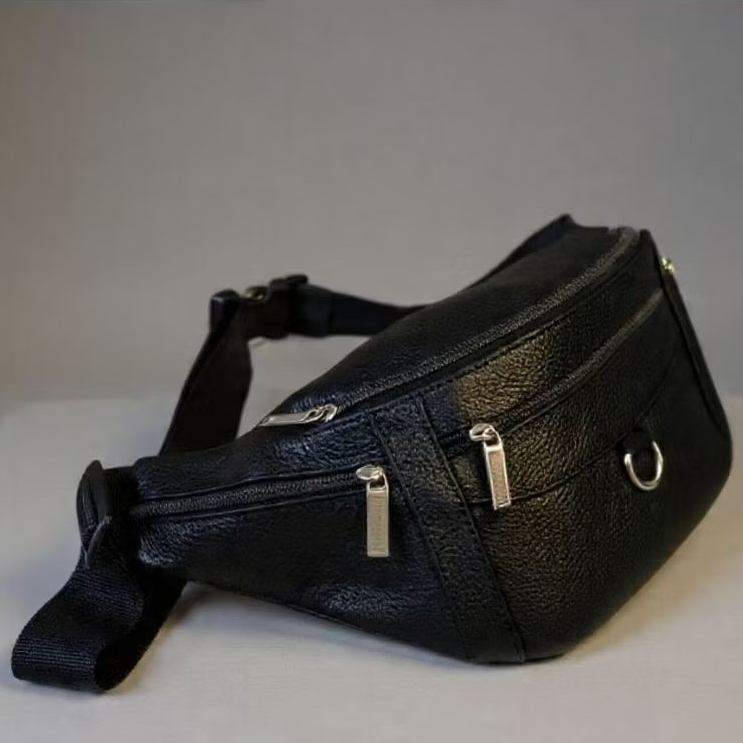 tas waistbag kulit asli Garut untuk pria | elegant dan mewah