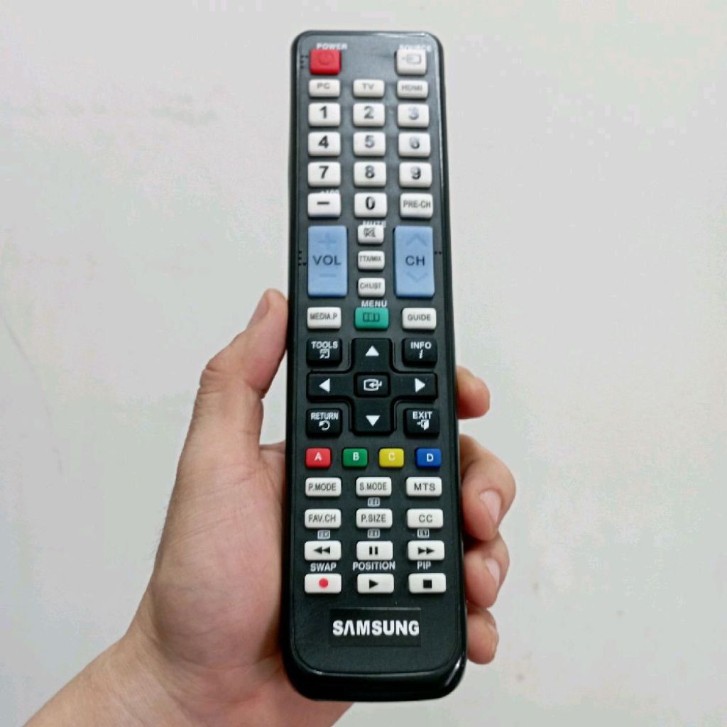Remote Remot LCD LED TV Pengganti Tanpa Setting Samsung BN59-01041A AA59-00465A AA59-00818A