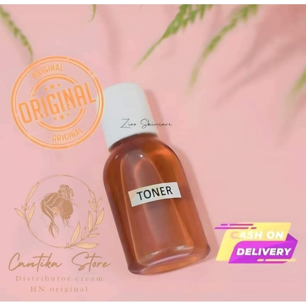 Toner HN Original 30ml - Pemutih Wajah, Hilangkan Flek Hitam, Aroma Alkohol