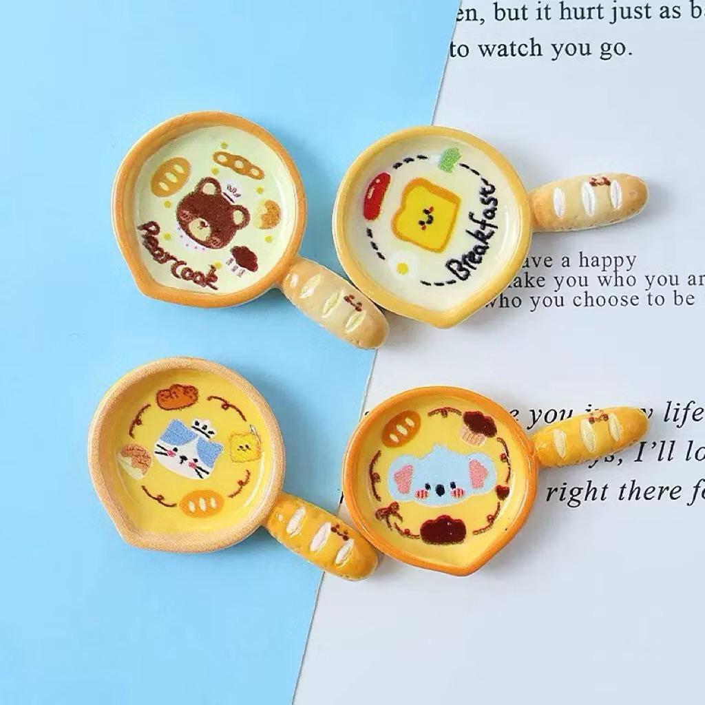 Isi 4 Miniatur Teflon Lucu Miniatur Wajan Panci Cute