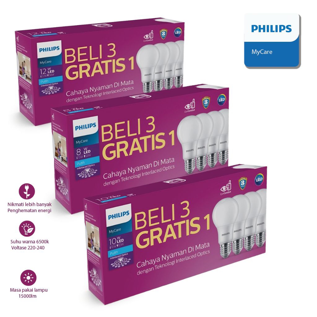 Led philips 8 watt