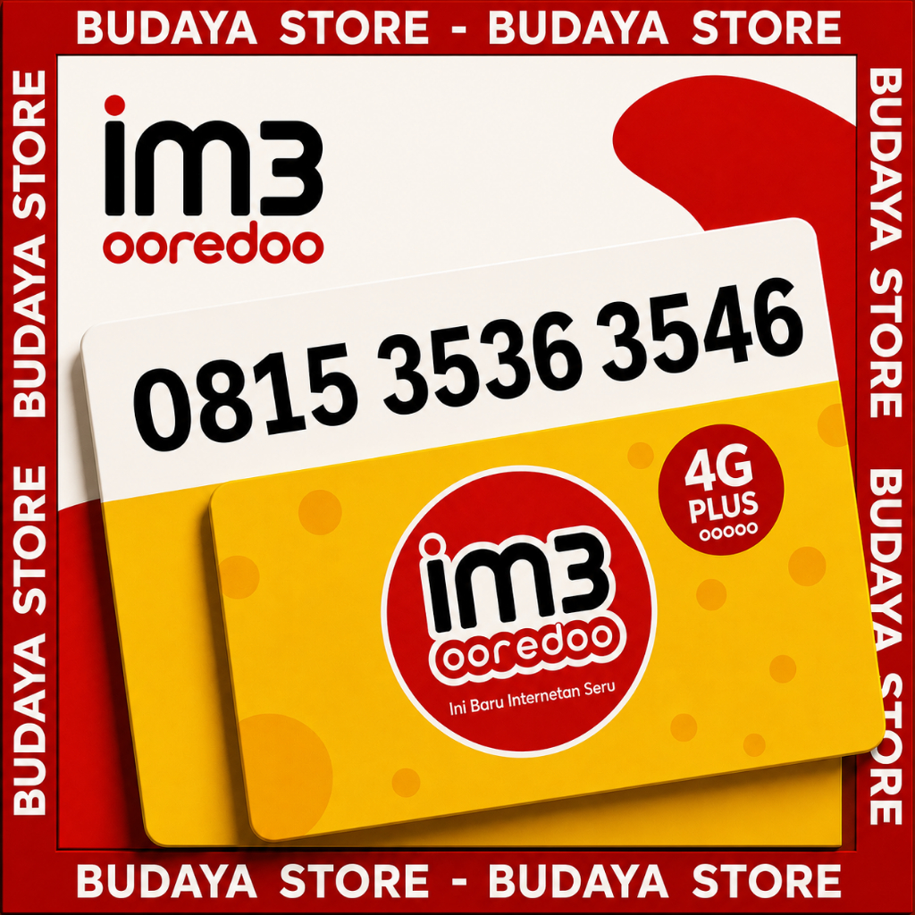 Kartu Perdana IM3 3GB 30 Hari Internet Mobile SIM Card
