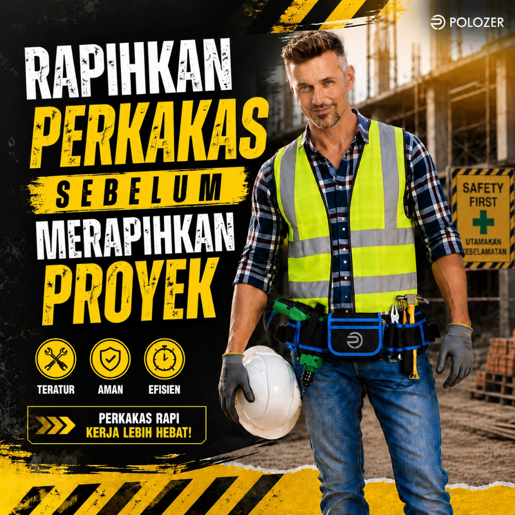 Polozer Tas Perkakas Proyek Fungsional