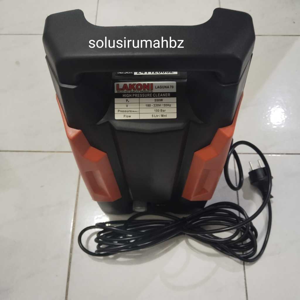 MESIN JET CLEANER SAJA + penyangga TANPA ACCESORIES LAKONI LAGUNA SPAREPART ASLI laguna 70 spare par