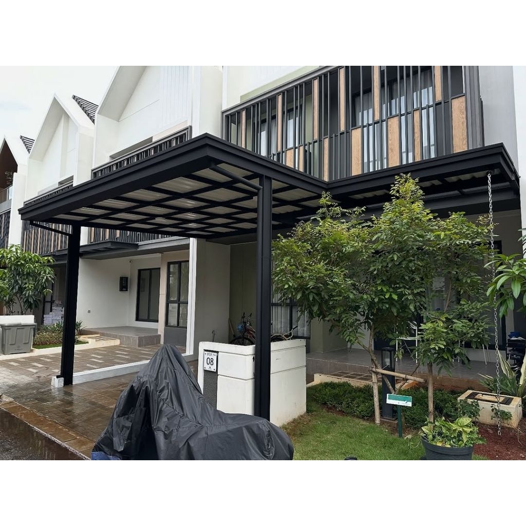 Kanopi Hollow Galvanis Profile Cardoba Atap Upvc Double Layer