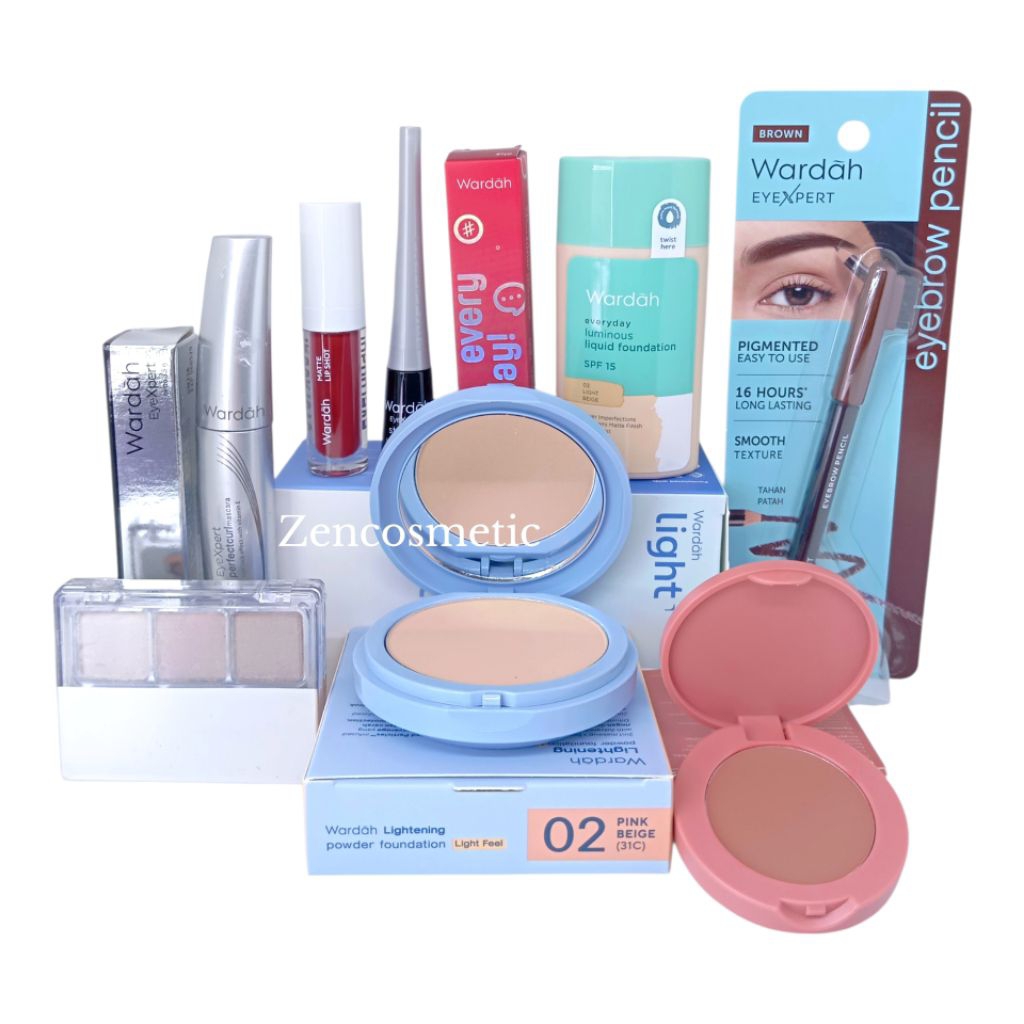 Paket Wardah Make Up Lengkap Hantaran Nikah / Make Up Wardah komplit