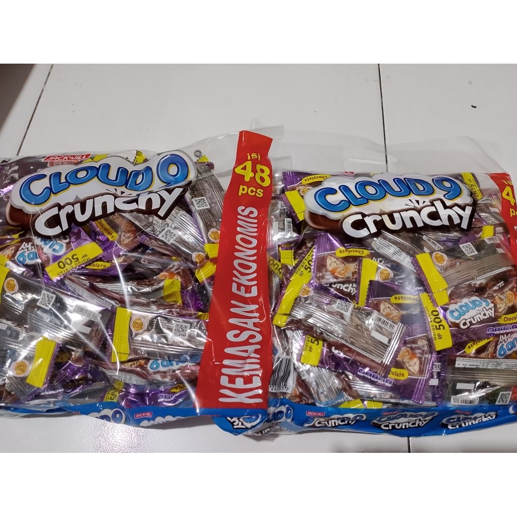 A11 Cloud9 Crunchy kemasan baru isi 48's
