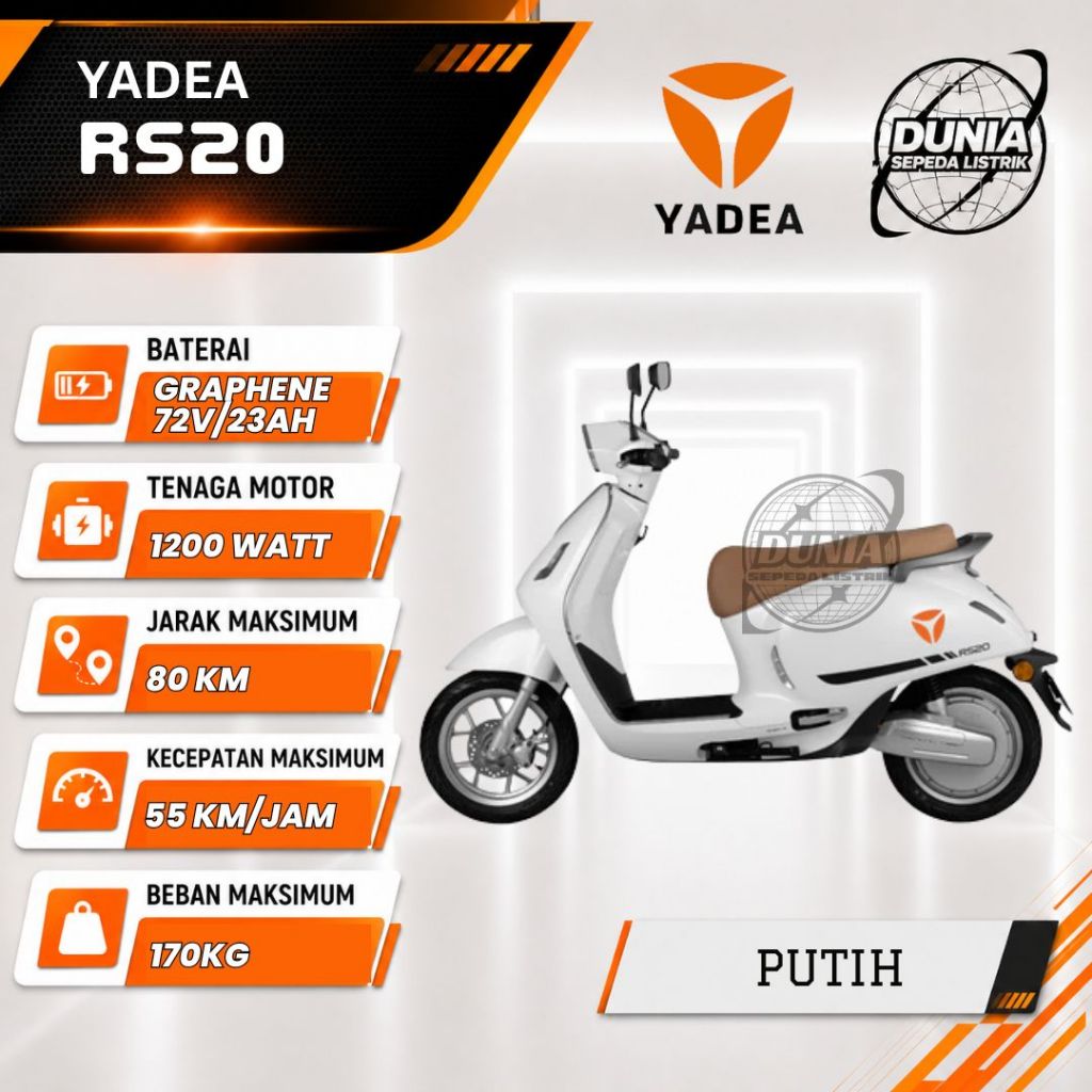 MOTOR LISTRIK YADEA RS20