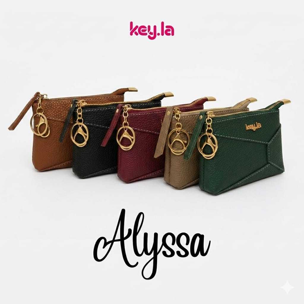 KEY.LA | ALYSSA Dompet Wanita | Dompet Kecil Wanita Kekinian & Simple