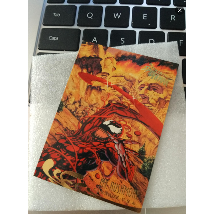 Kartu Spiderman Fleer Ultra MT Rushmore Carnage