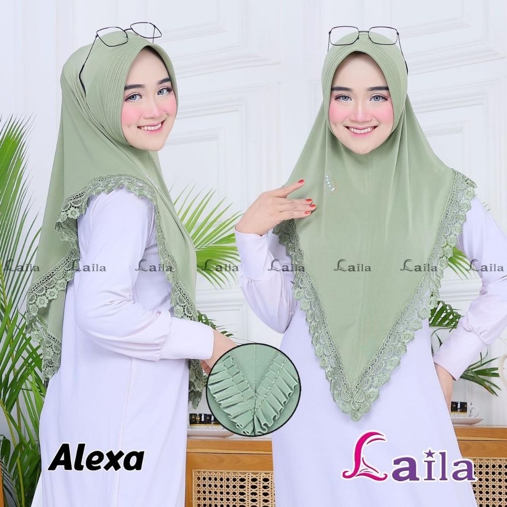 ALEXA BY LAILA HIJAB DAILY HIJAB RENDA SENADA