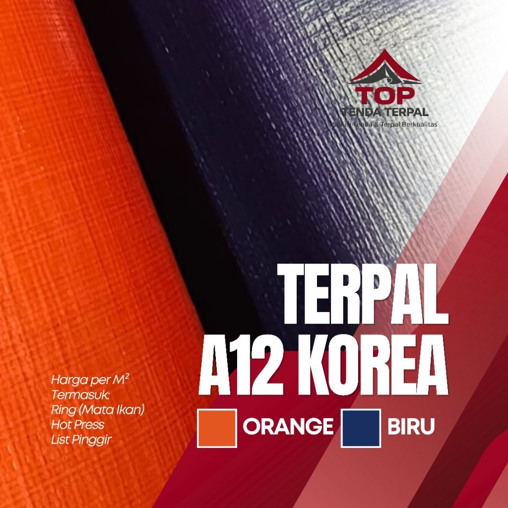 TERPAL A12 KOREA (UKURAN 5x7