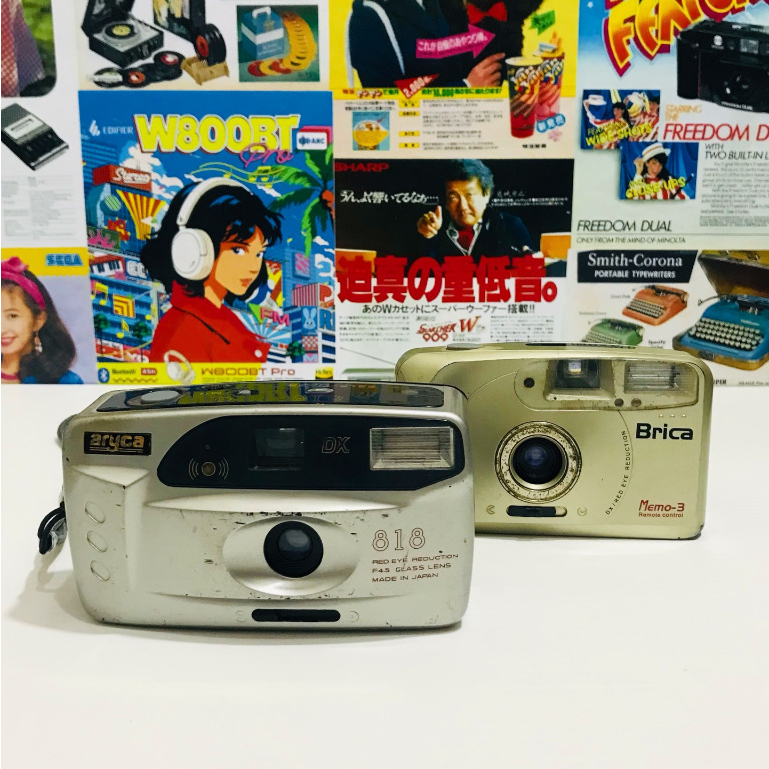 Kamera Analog Brica - Dekorasi Vintage - Sepaket (2 Kamera)