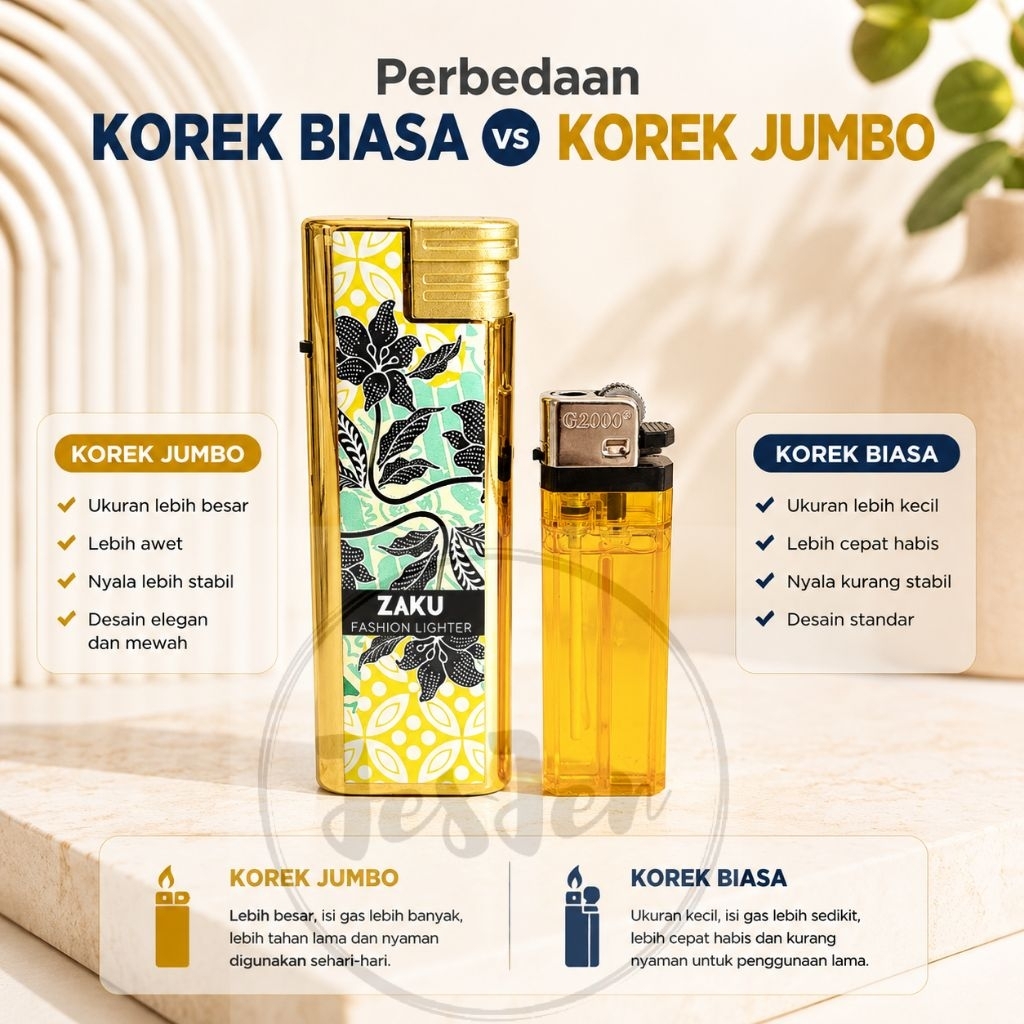 Korek Jumbo / Korek Bara Jumbo Motif / Korek Bara Magnetik Jumbo - Eceran