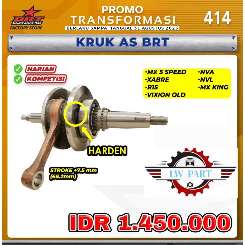Kruk As BRT Yamaha Jupiter Mx
