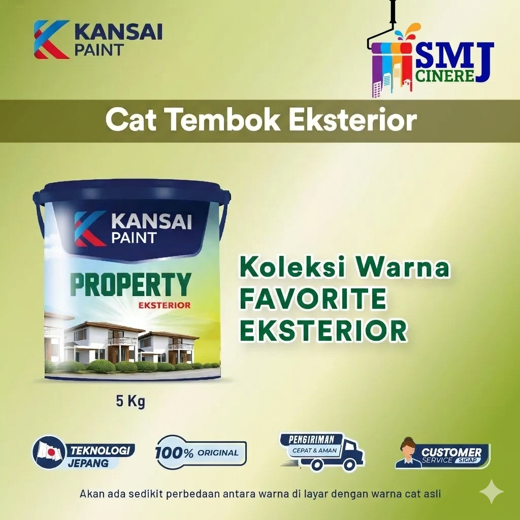 KANSAI PAINT-CAT PROPERTY EXTERIOR KEMASAN 5KG