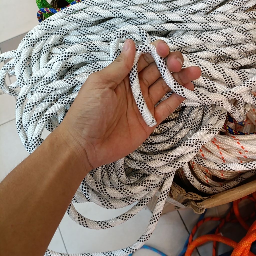 Tali Karmantel Statis 8mm X 1 Meter - Karmantel Static Rope 8mm Per Meter