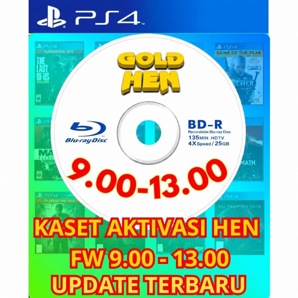 KASET BDJB PS4 HEN AKTIVASI HEN PS4