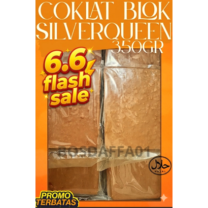 Coklat Blok Silverqueen 350gram Cokelat Kiloan Mix Delfi