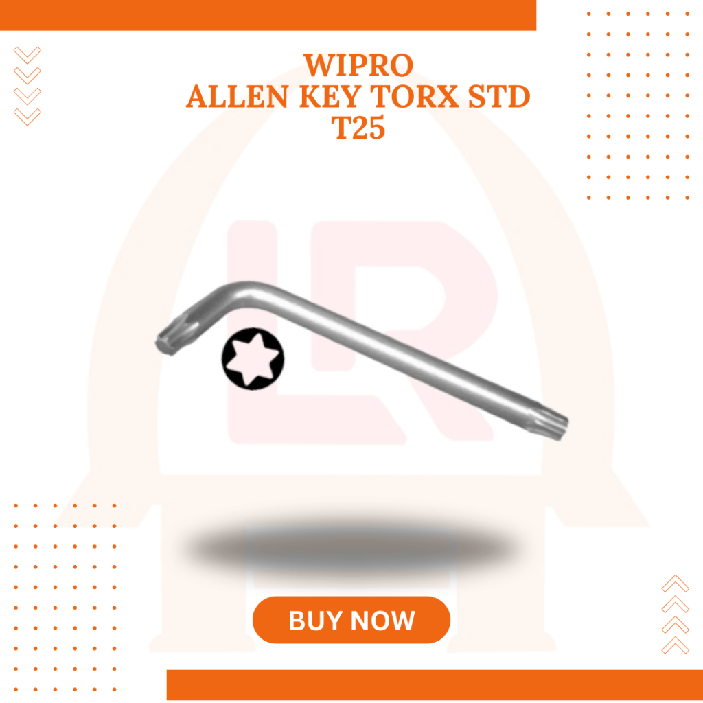 WIPRO ALLEN KEY TORX STD T25 KUNCI L BINTANG T25