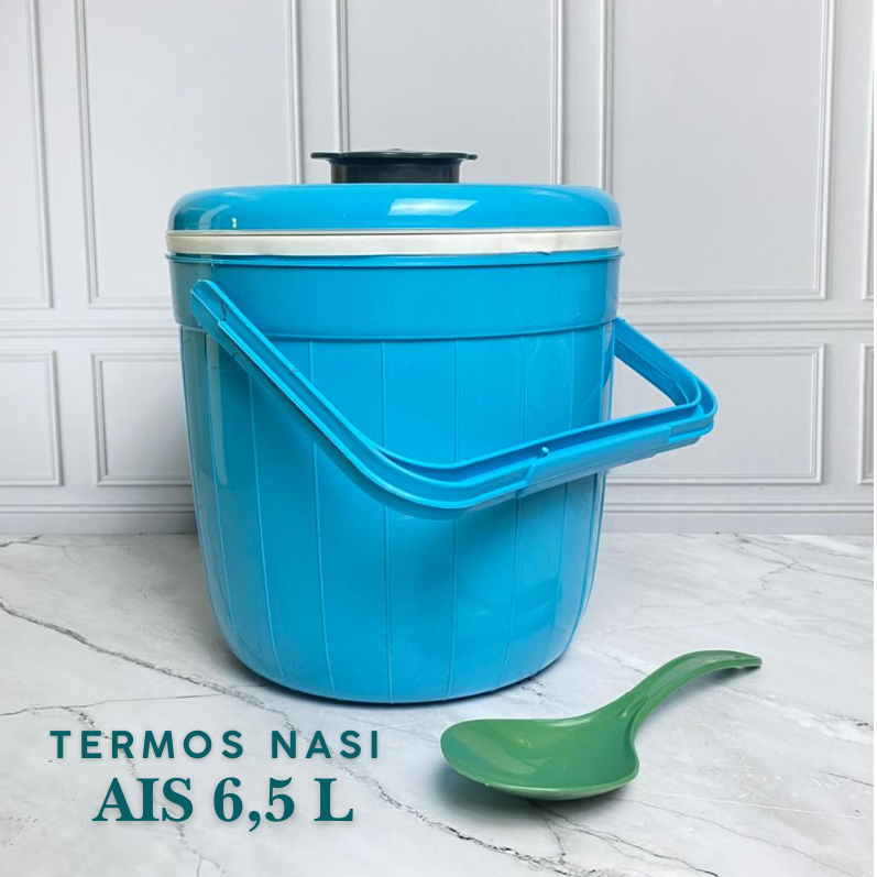 Termos Nasi AIS 6,5 Liter – Tutup Rapat, Gagang Kuat & Tahan Panas