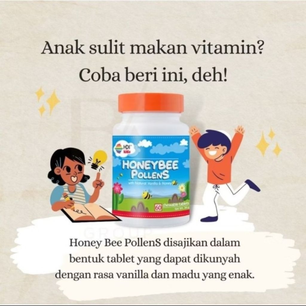 Honey Bee Pollens Original 60 Tablet
