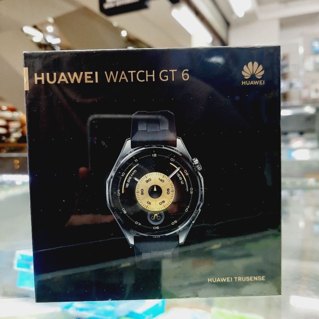 jam Tangan Huawei Watch GT 6 - dengan Fitur TruSense untuk Kesehatan dan Aktivitas Anda - New