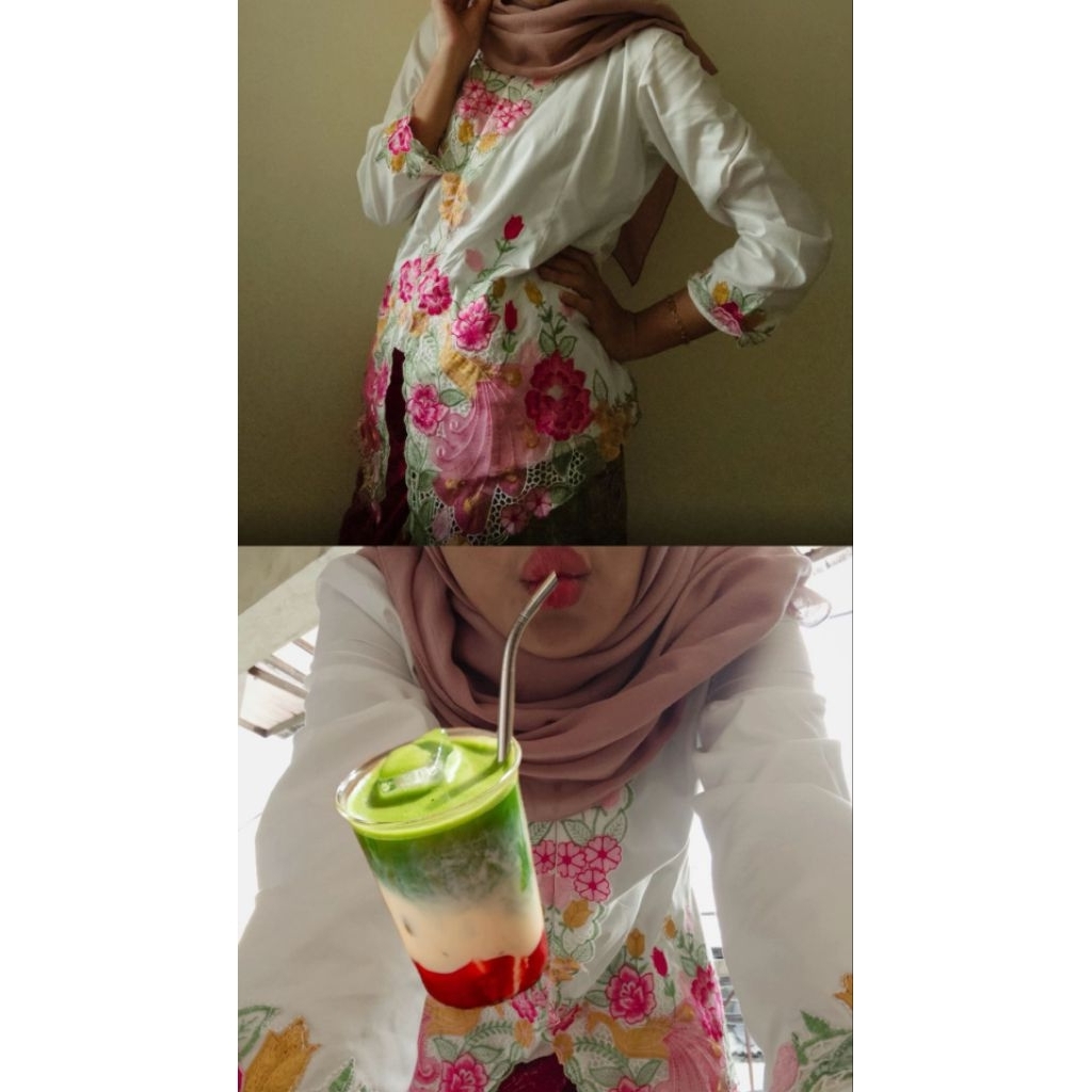 Kebaya Encim + Rok + Selendang