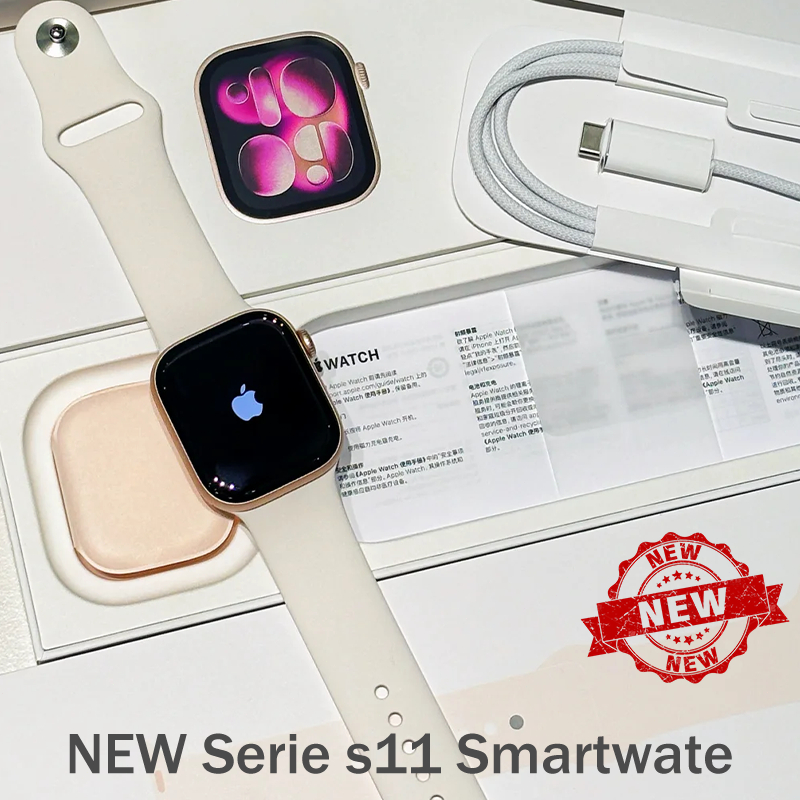 [COD] NEW Apple Smartwatch Serie S11 Pro max Jam Pintar Olahraga Bluetooth SmartWatch Wanita SmartWa