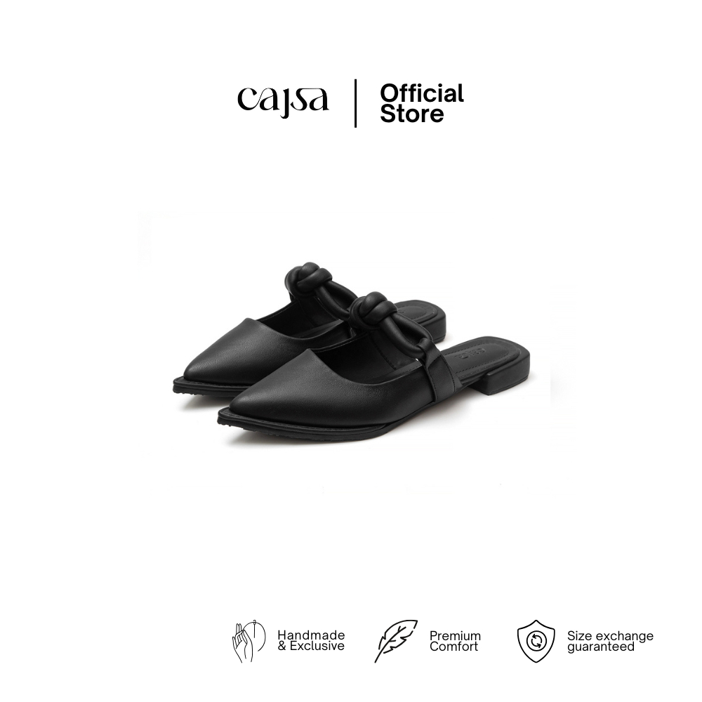 CAJSA | ARA BLACK - MULES SANDAL