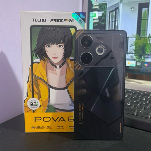 TECNO POVA 6 8/256 12/256 SECOND GARANSI RESMI INDONESIA