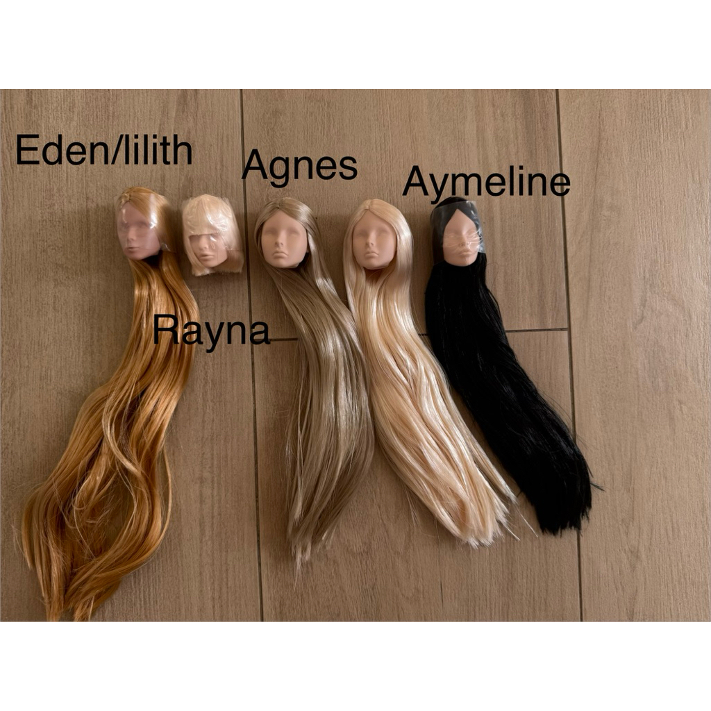 READY STOCK Head Kepala Boneka IT Integrity Toys Doll Polos FR Fashion Royalty Nuface