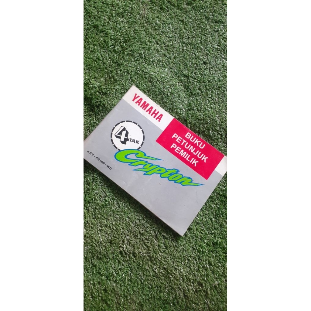 Buku Yamaha Crypton Original