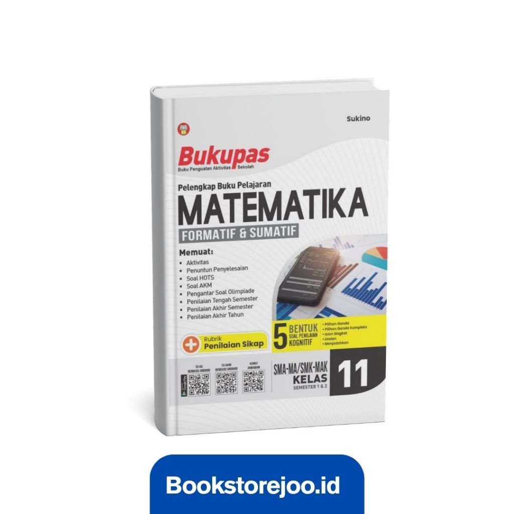 Bukupas Matematika SMA/MA/SMK Kelas 11 ( Sukino )