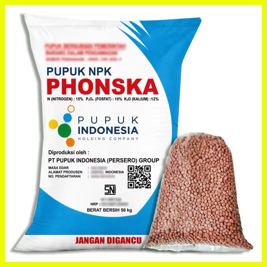 Pupuk NPK PHONSKA 1kg Non Subsidi Asli Petrokimia Gresik ( Selalu Semangat )