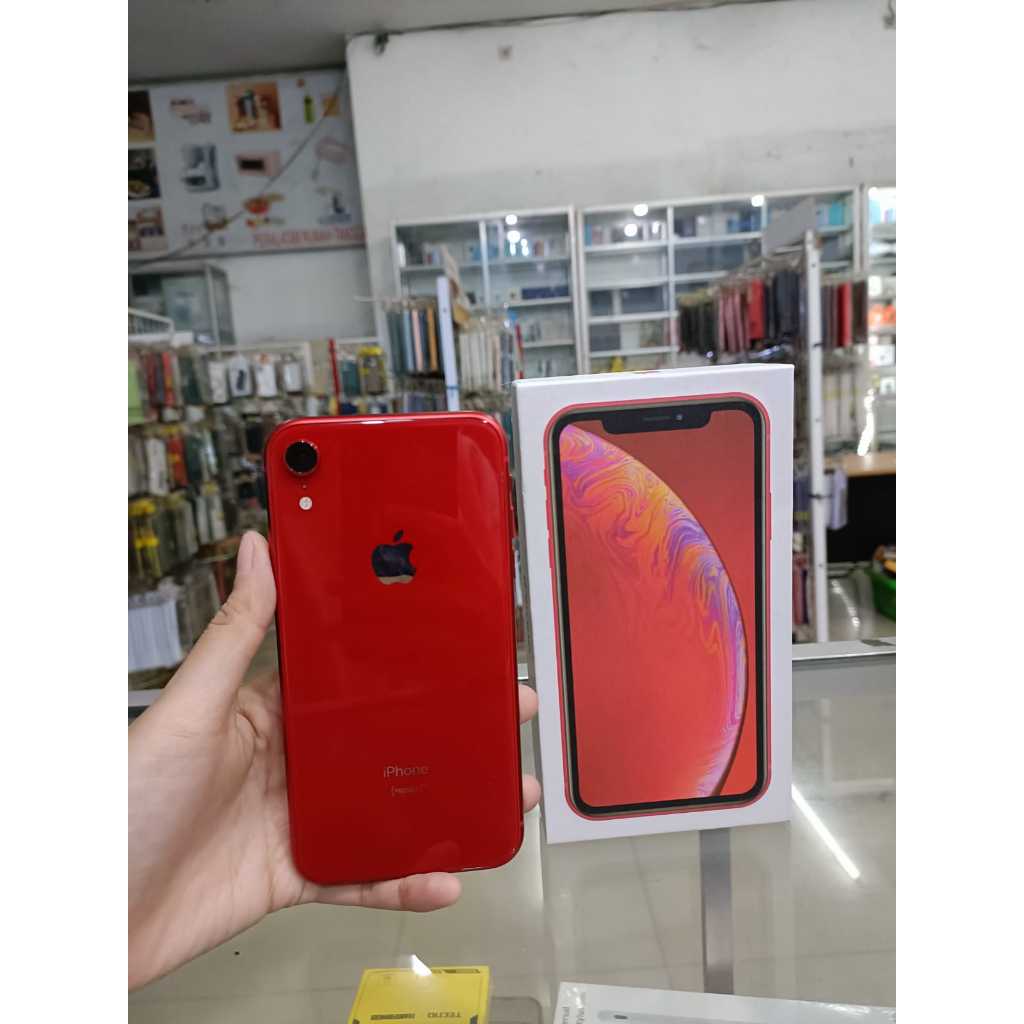 IPHONE XR 64GB SECOND SEKEN BEKAS INTERNAL 64 KONDISI REALPICT