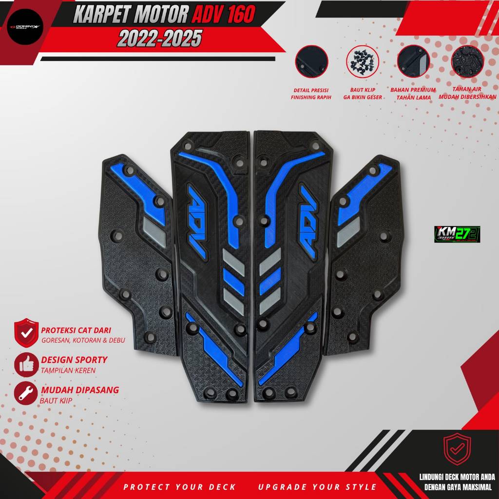 Aksesoris Motor Adv 160 / Karpet Motor Adv 160 / Alas Kaki Motor Adv 160