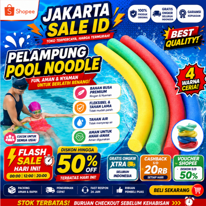 STIK BUSA RENANG/FLOATADOR/WATER NOODLE