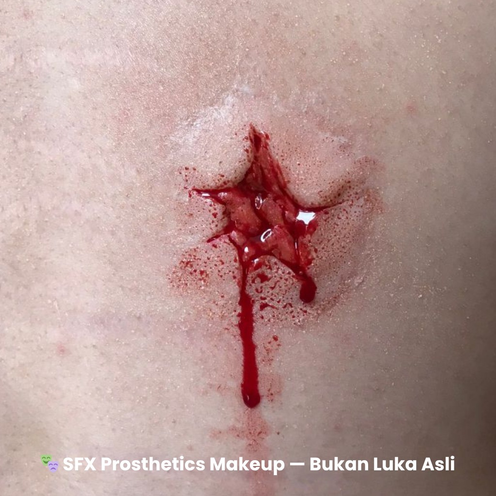 [PRODUK LOKAL] PROSTETIK LUKA TEMBAK – EFEK LUKA TRAUMA FX | PROSTETIK LUKA MASUK – EFEK TRAUMA FX |