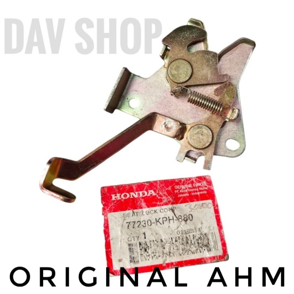 LOCK COMP SEAT/LAWAN KUNCI JOK KARISMA 125 D/X ASLI ORI AHM 77230KPH880